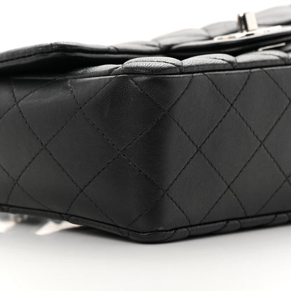 Chanel Lambskin Quilted Mini Rectangular Flap Black 9 of 13