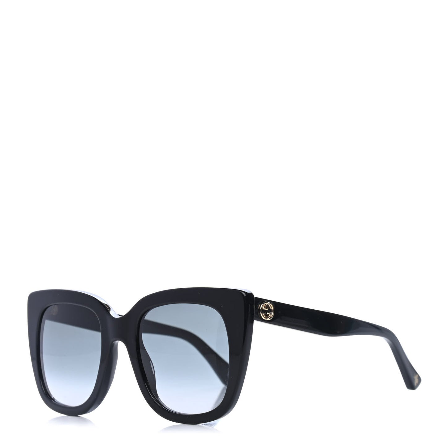 Acetate Cat Eye GG0163/S Sunglasses Black