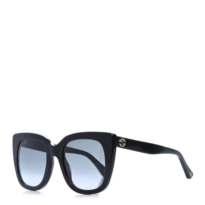 Gucci Acetate Cat Eye GG0163/S Sunglasses Black 1 of 4