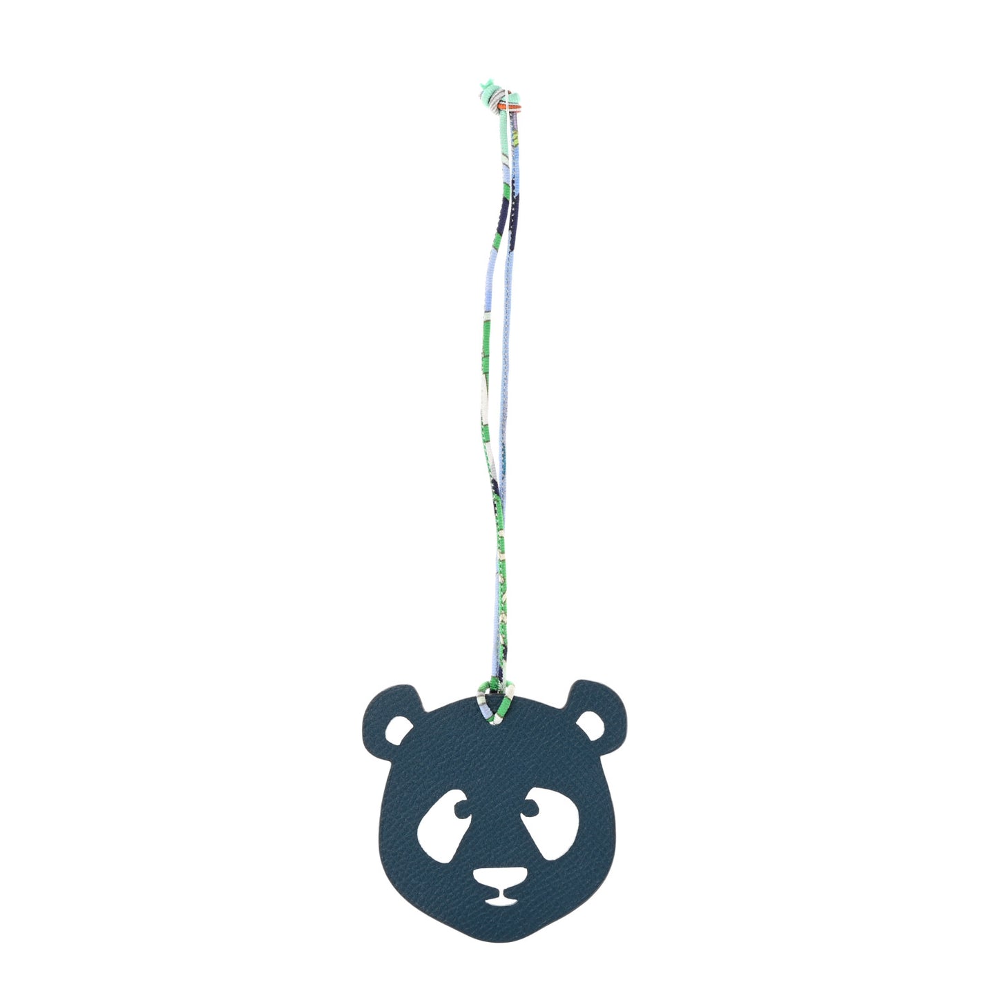 Epsom Togo Petit H Panda Bag Charm Multicolor