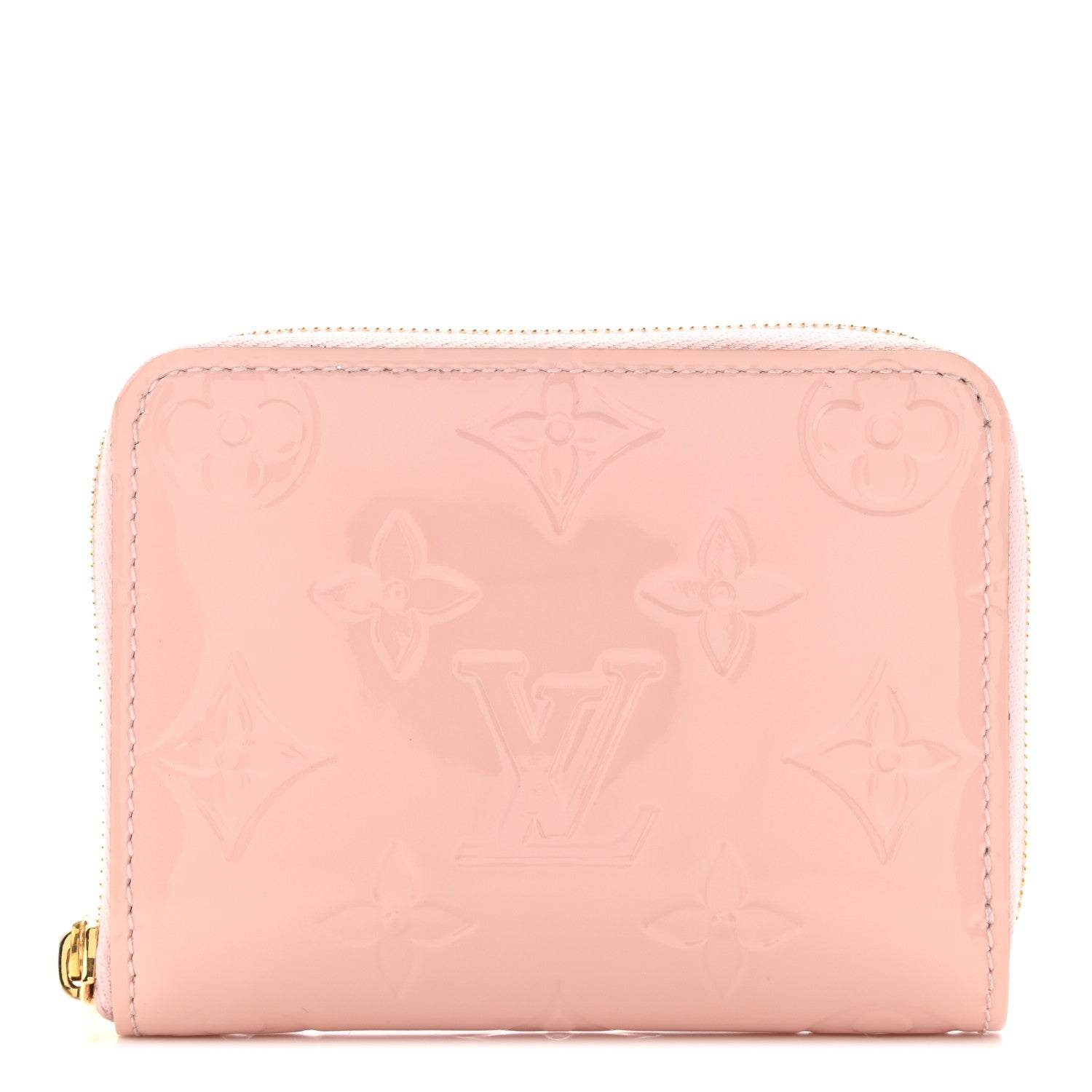 Louis Vuitton Vernis Zippy Coin Purse Rose Ballerine 1 of 7