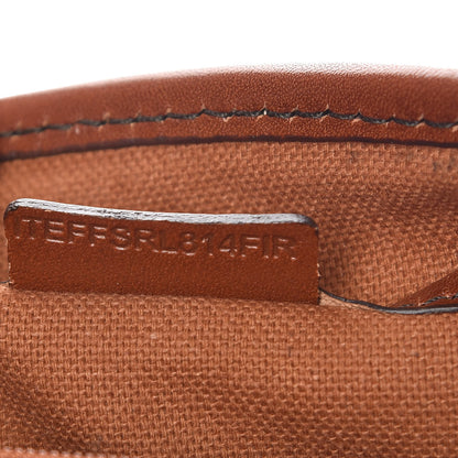 Burberry Haymarket Check Suede Small Brickfield Crossbody Butternut 8 of 14
