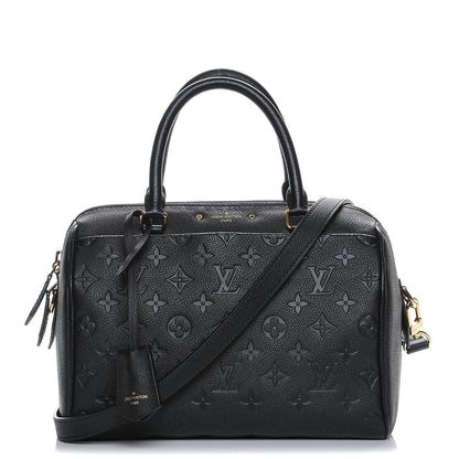Louis Vuitton Empreinte Speedy Bandouliere 25 NM Black 1 of 9