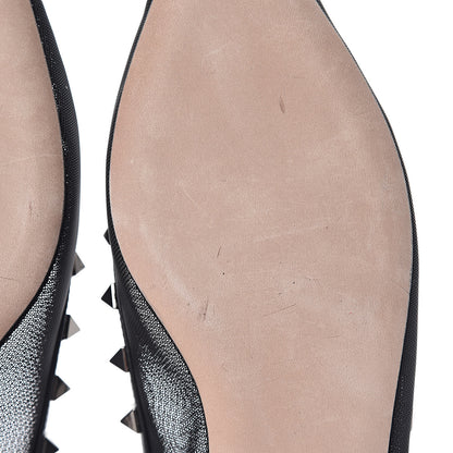 Valentino Garavani Mesh Rockstud Ballet Flats 39 Black 8 of 10