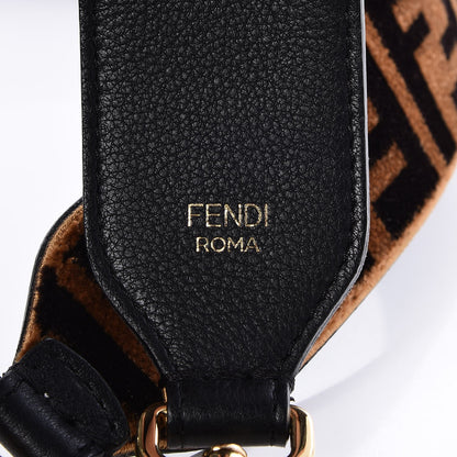 Fendi Velvet Tapestry FF Strap You Tobacco 5 of 9