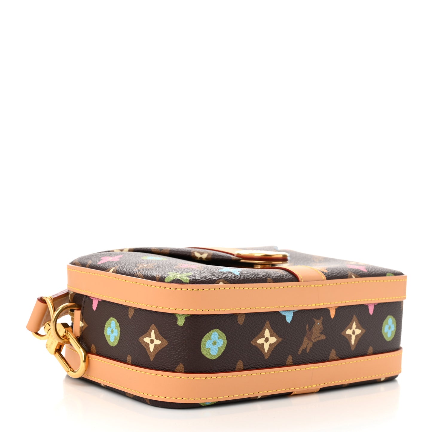X TYLER THE CREATOR Monogram Craggy Envelope Messenger Chocolate