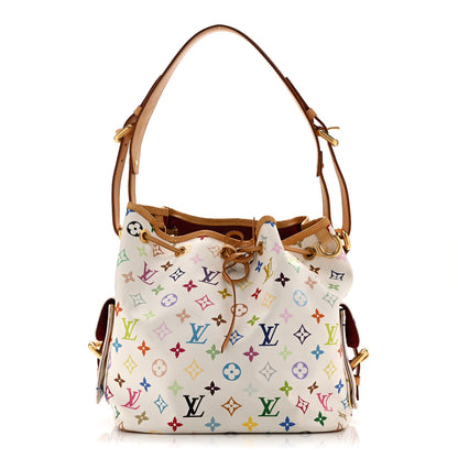 Louis Vuitton Monogram Multicolor Petit Noe White 1 of 11