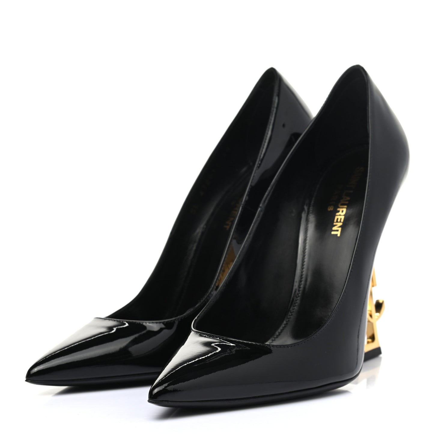 Patent Opyum 110 Pumps 39 Black Gold