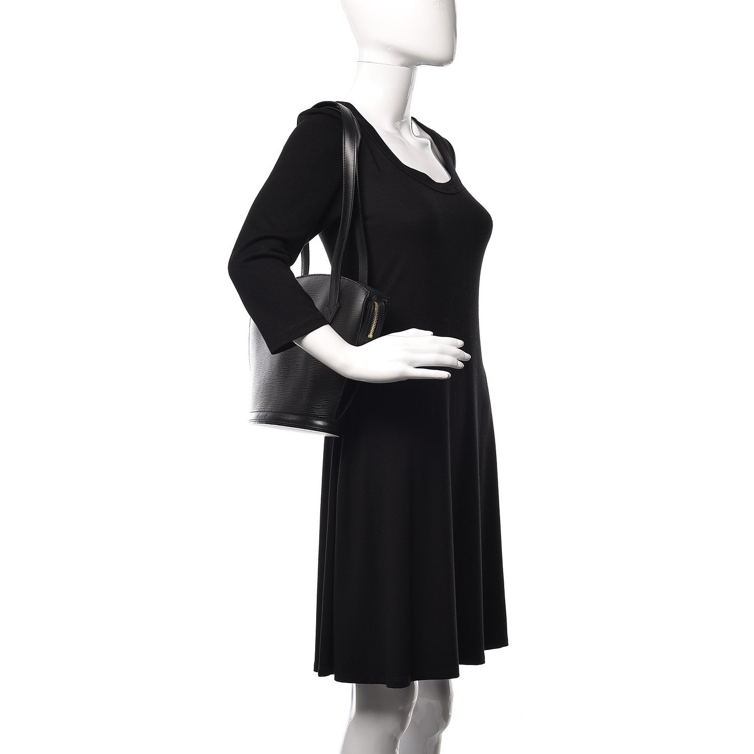 Louis Vuitton Epi Saint Jacques PM Black 2 of 9