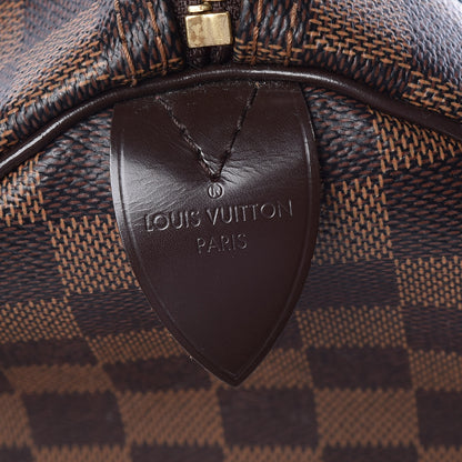 Louis Vuitton Damier Ebene Speedy 35 6 of 14