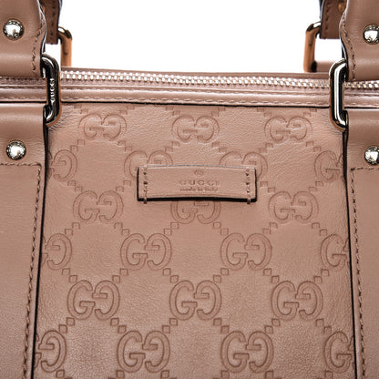 Gucci Guccissima Medium Joy Boston Winter Rose 8 of 9