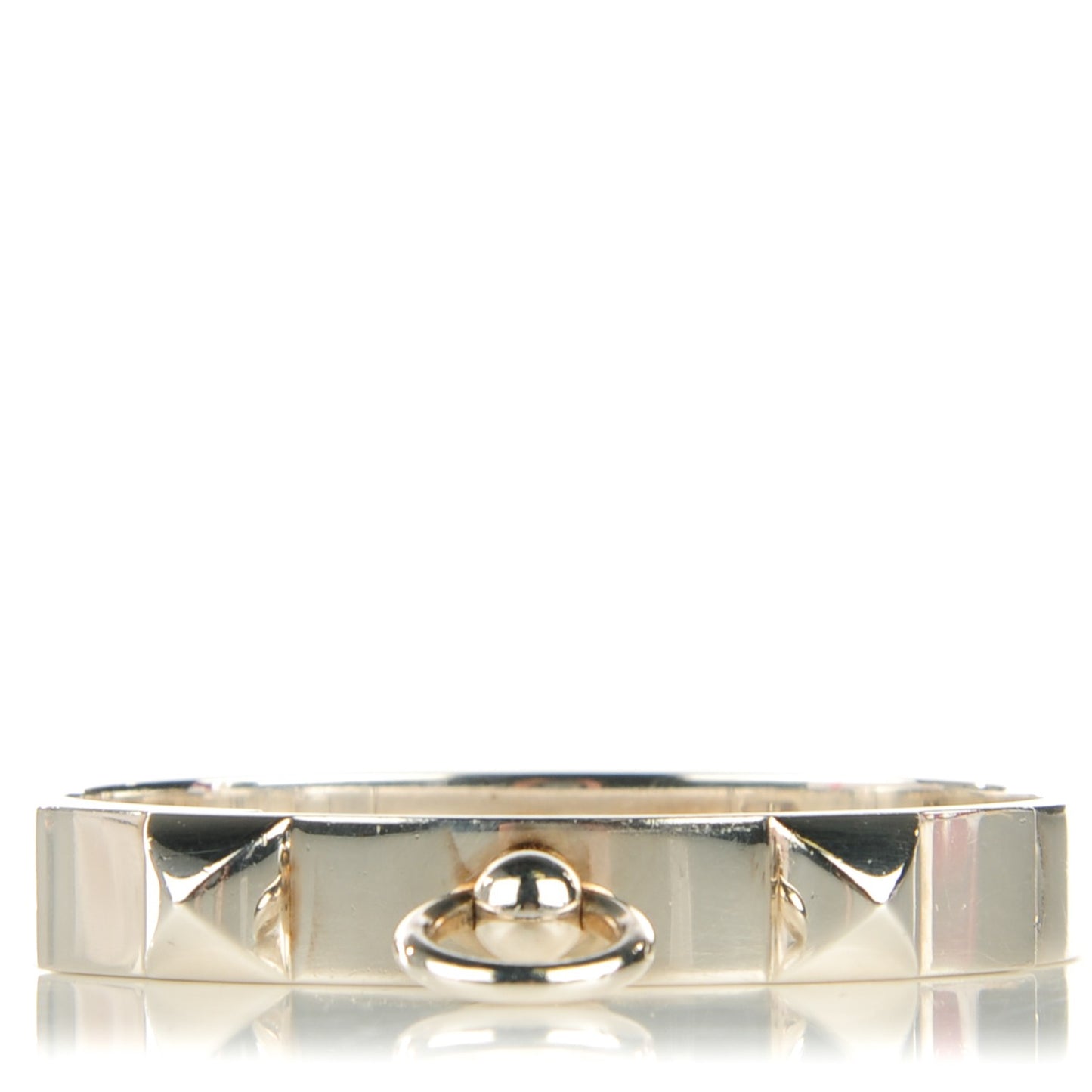 Sterling Silver PM Collier De Chien Bracelet ST