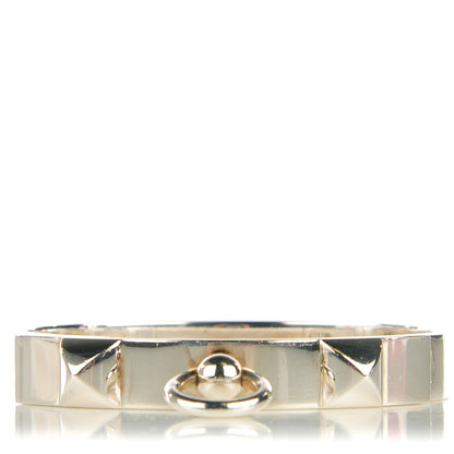 Hermes Sterling Silver PM Collier De Chien Bracelet ST 1 of 6