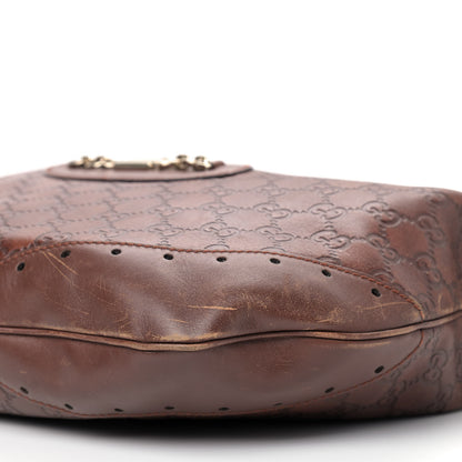 Gucci Guccissima Punch Shoulder Bag Brown 7 of 11