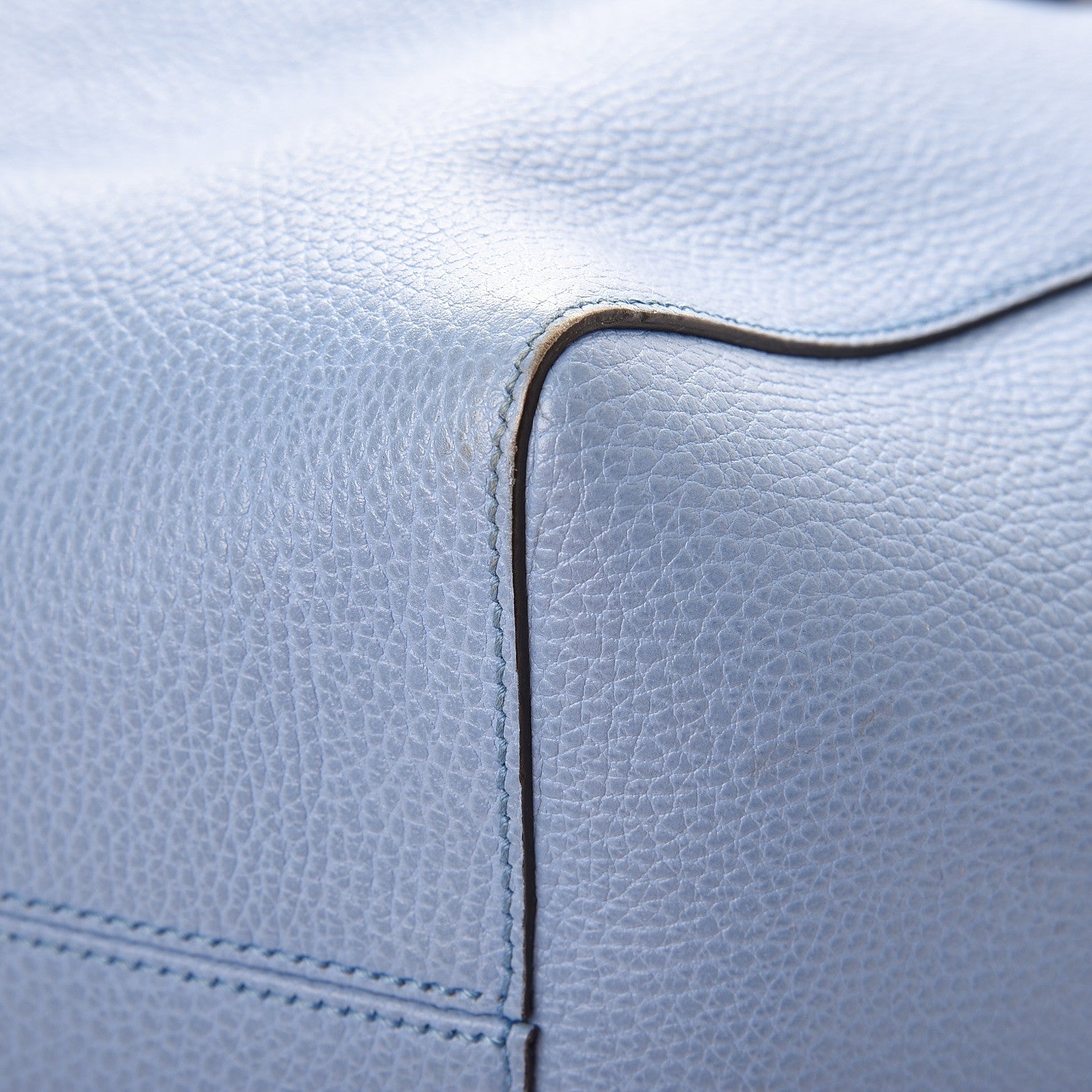 Gucci Dollar Calfskin Medium Swing Tote Mineral Blue 13 of 15