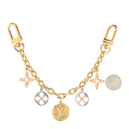 Louis Vuitton Nanogram Family Chain Bag Charm Gold Silver 2 of 4