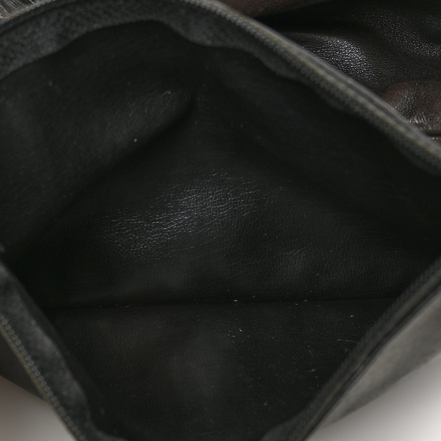 Lambskin CC Drawstring Backpack Brown