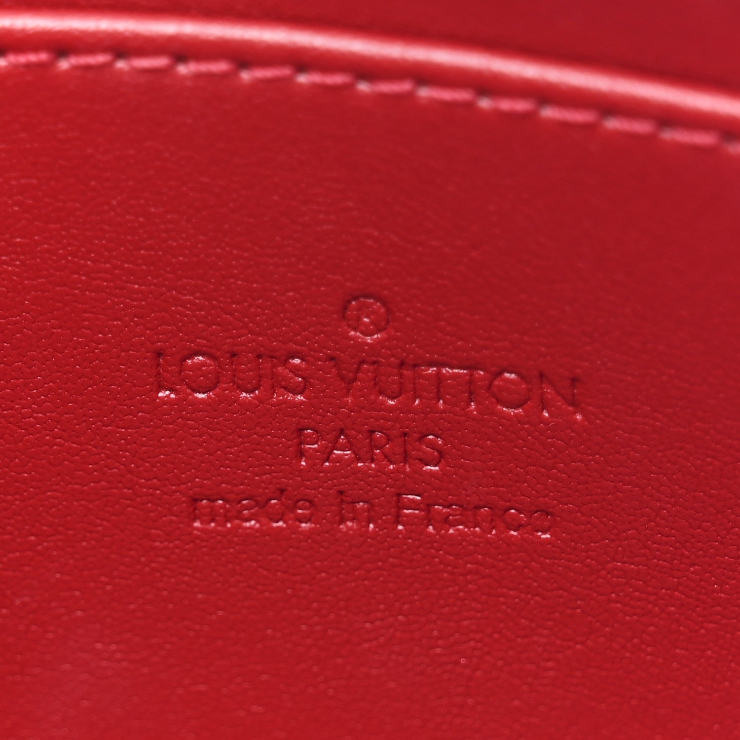 Louis Vuitton Vernis Trousse Cosmetic Pouch  Pomme D'Amour 6 of 8