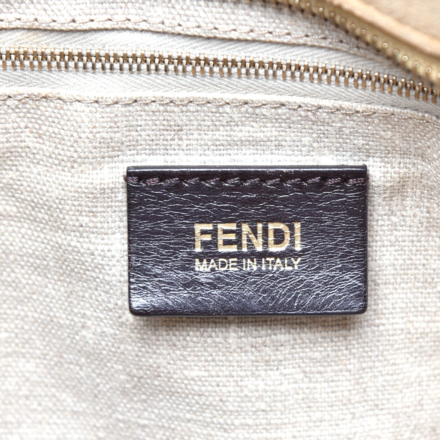 Fendi Pequin Cuoio Vegetale Medium Roll Tote Tobacco Rosso Blue Mirto Miele 6 of 11