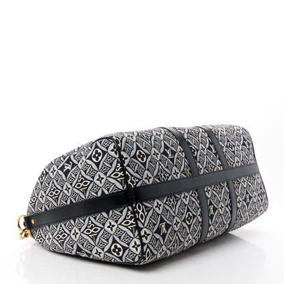 Louis Vuitton Jacquard Since 1854 Keepall Bandouliere 45 Grey 4 of 14