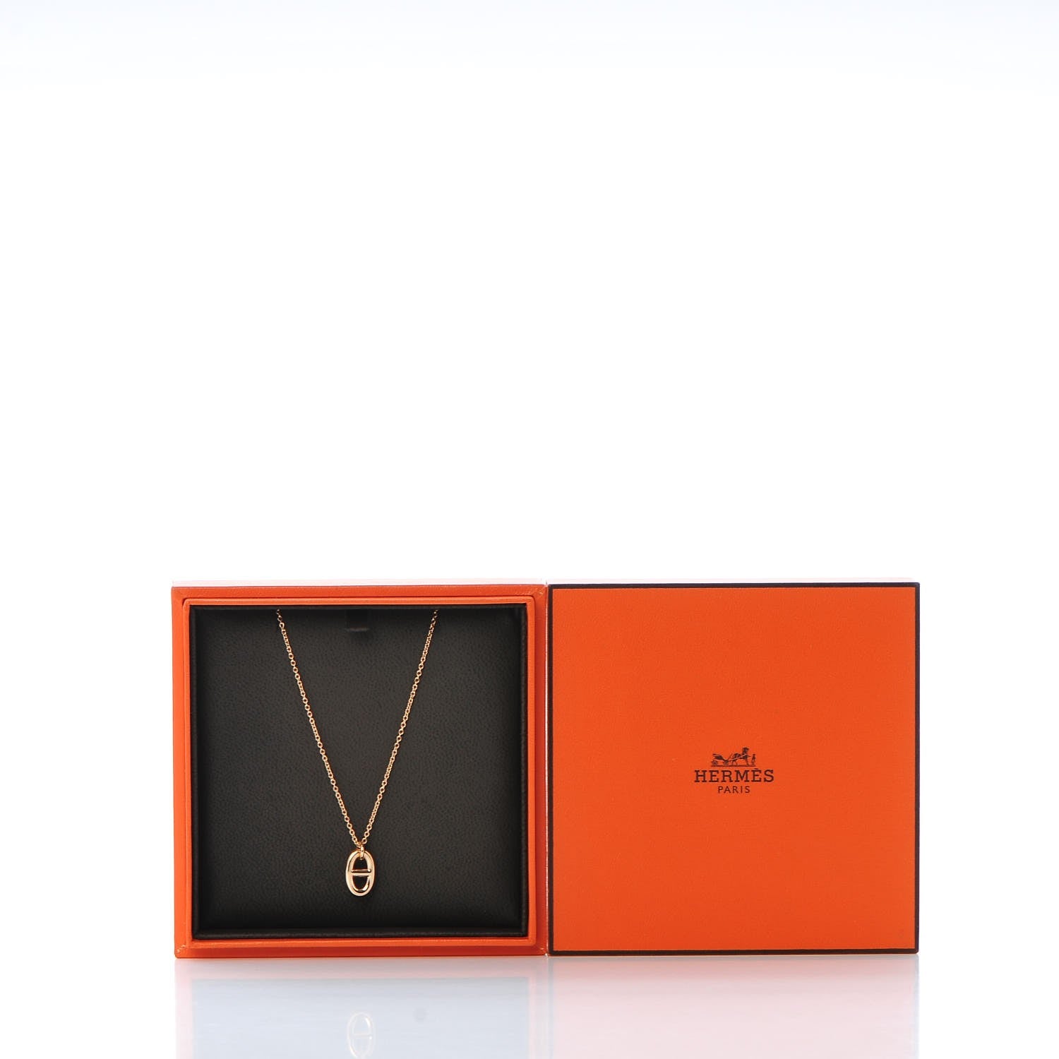Hermes 18K Rose Gold PM Farandole Pendant Necklace 6 of 6