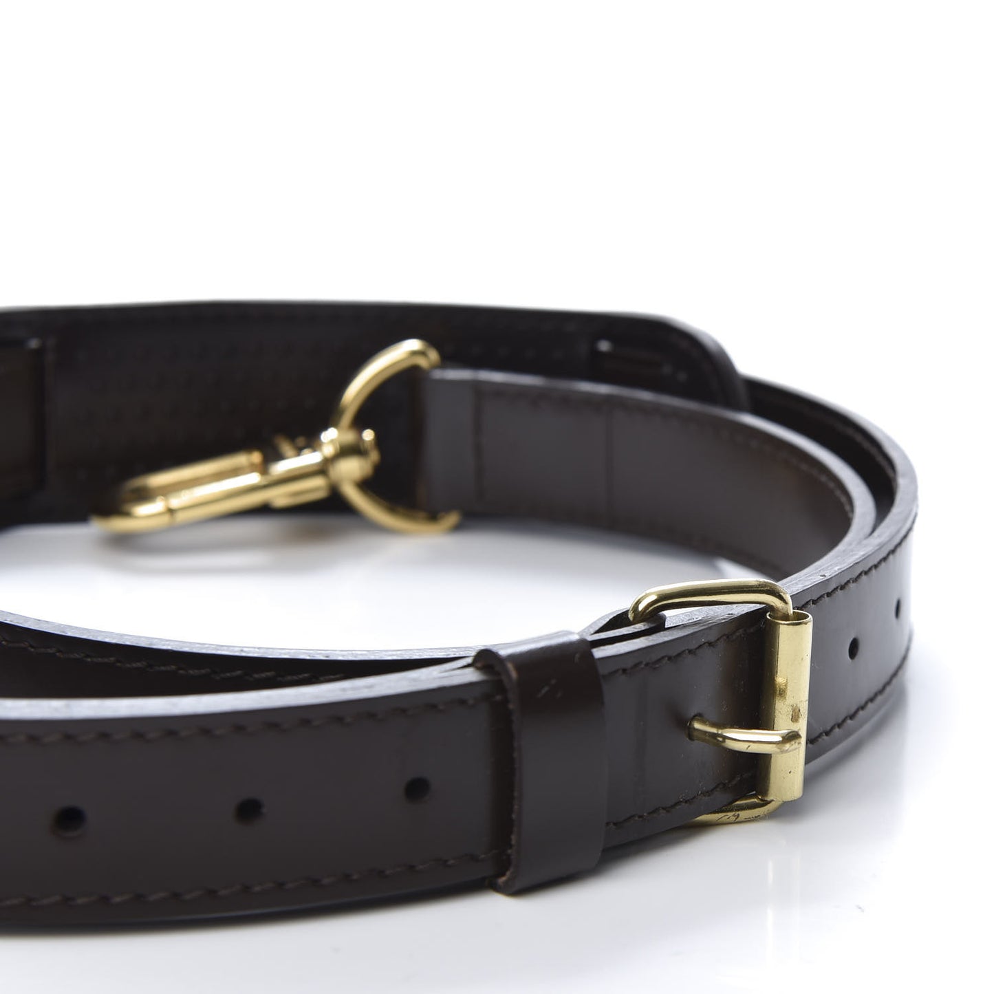 Calfskin 25mm Adjustable Shoulder Strap Brown