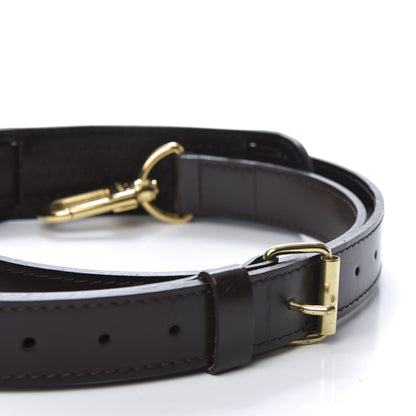 Louis Vuitton Calfskin 25mm Adjustable Shoulder Strap Brown 5 of 5