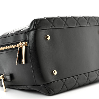 Chanel Lambskin Quilted Medium Trendy CC Bowling Bag Black 10 of 12
