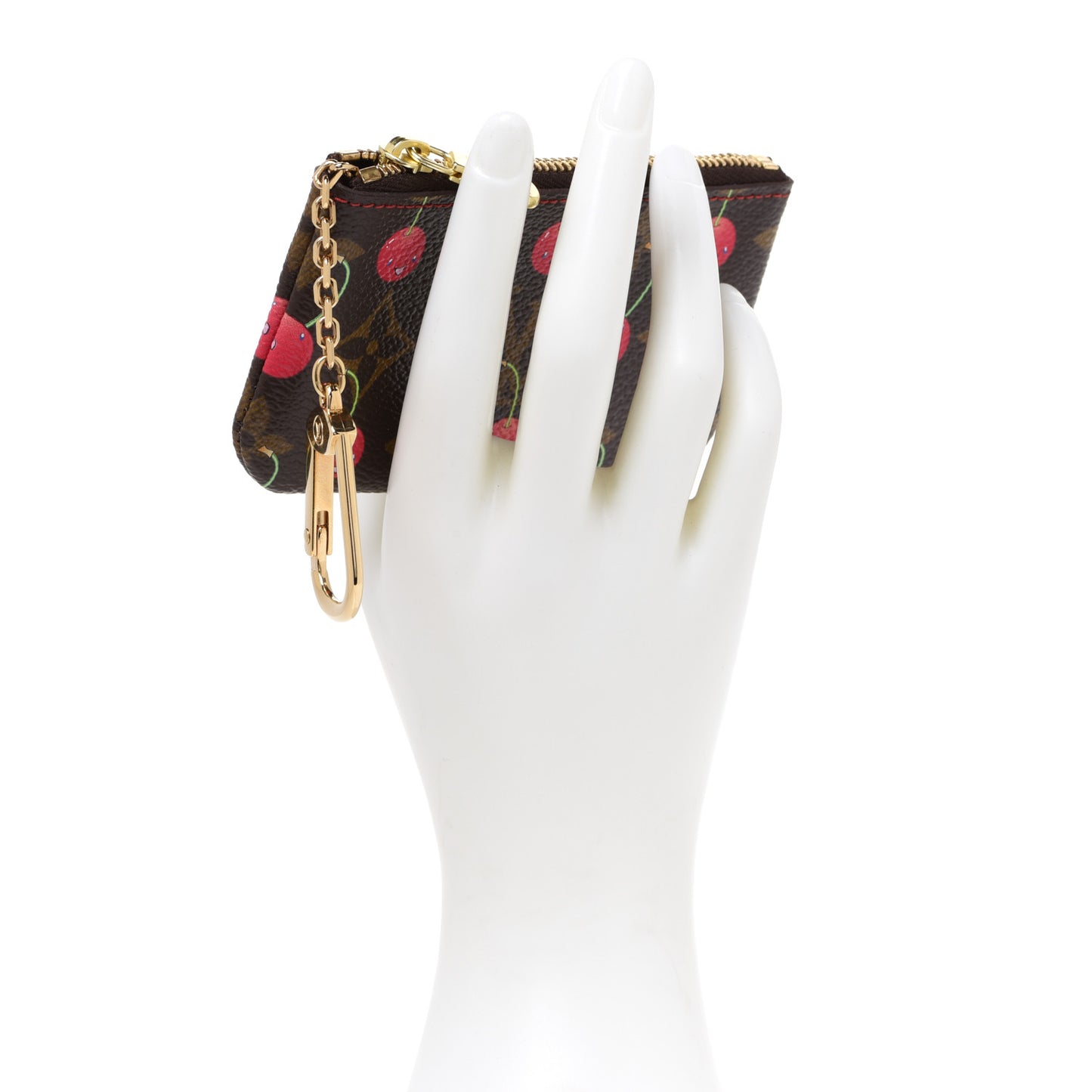 Monogram Cerises Key Pouch