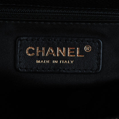 Chanel Caviar Quilted Grand Shopping Tote GST Black 6 of 7