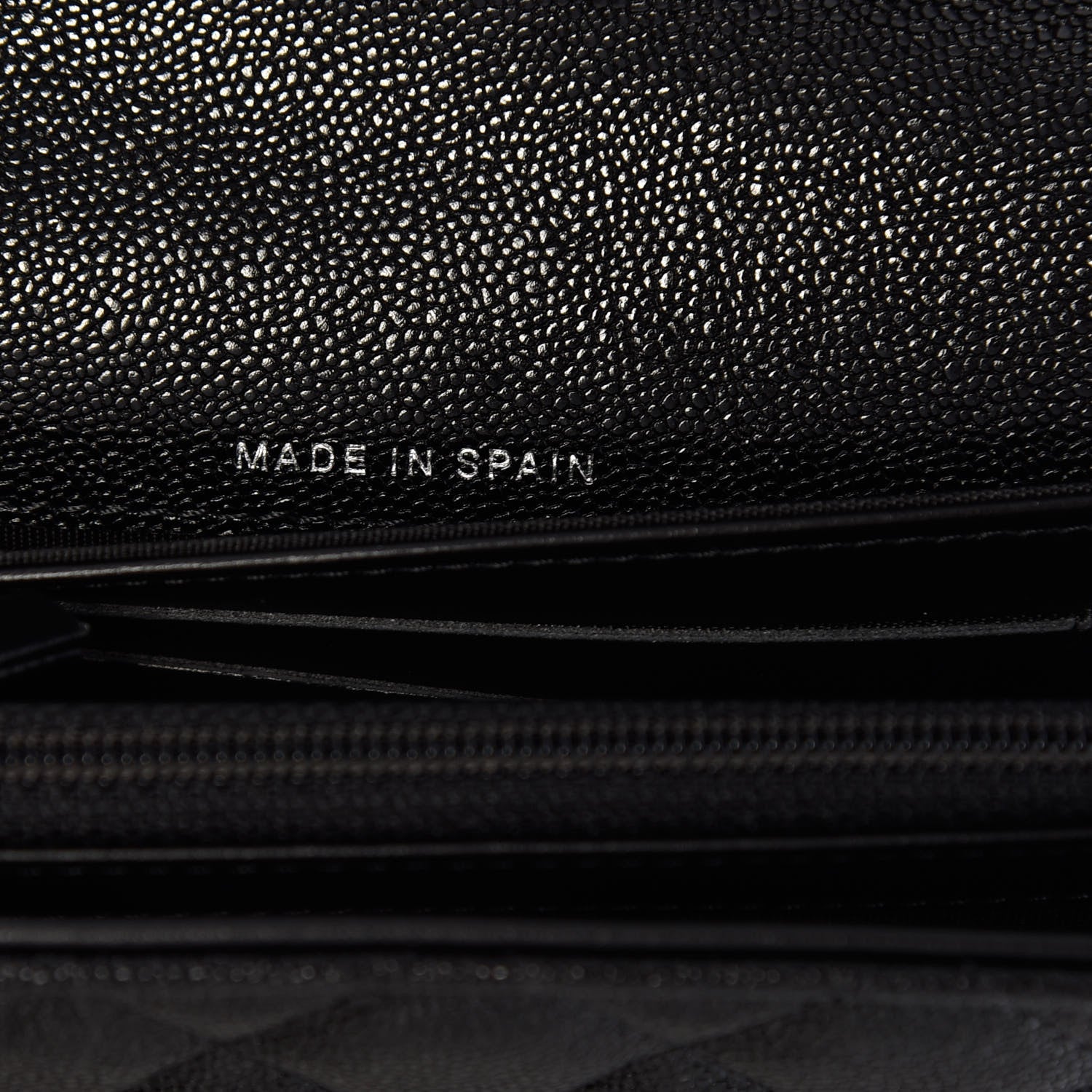 Chanel Caviar Quilted Medium Boy Flap Wallet Black 7 of 9