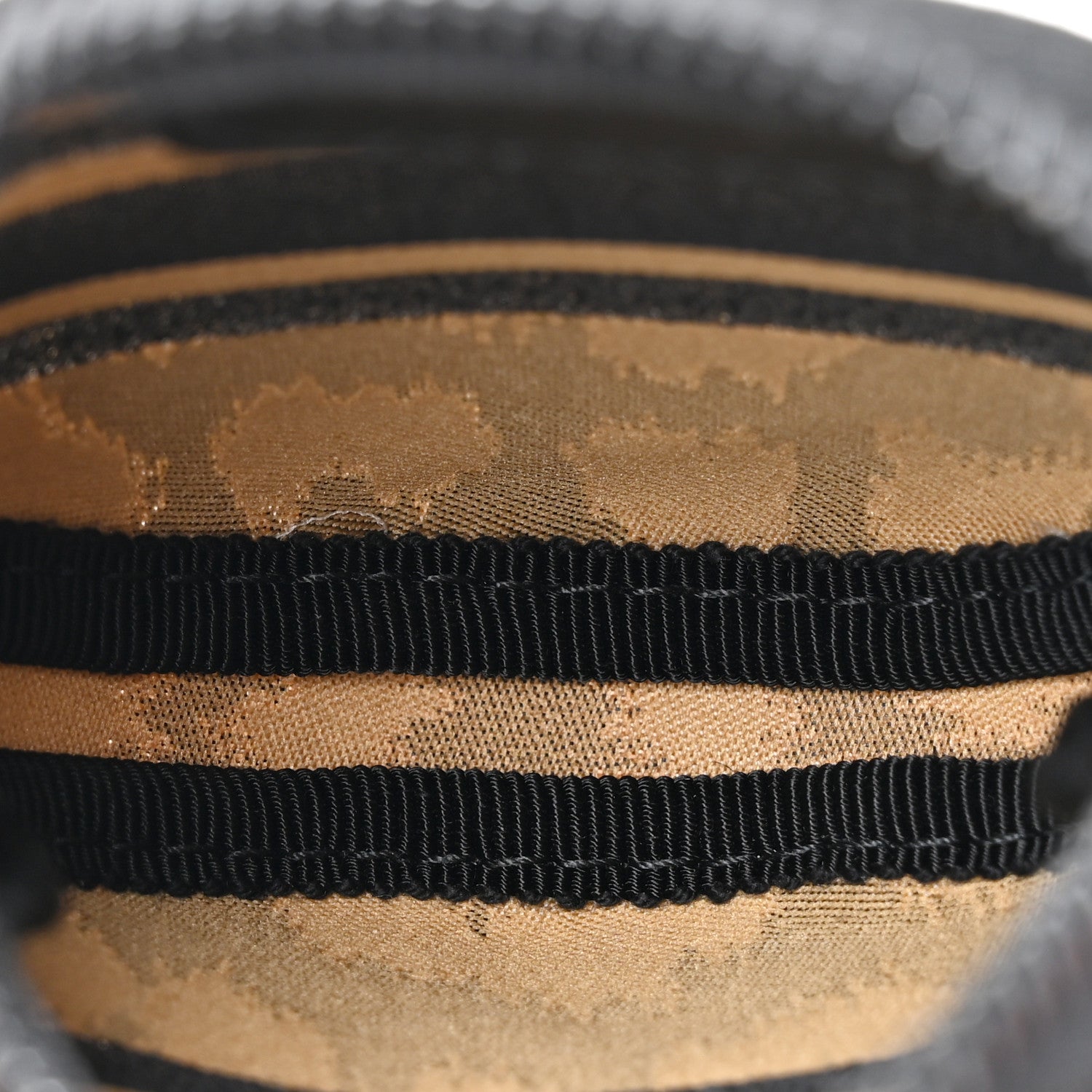 Christian Dior Technical Fabric Embroidered Mizza DiorTravel Round Coin Purse Beige Marron 5 of 7