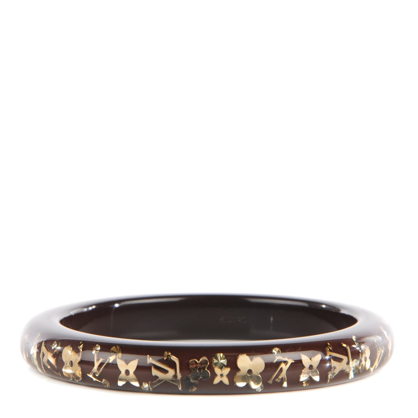 Resin Swarovski PM Inclusion Bracelet M Marron