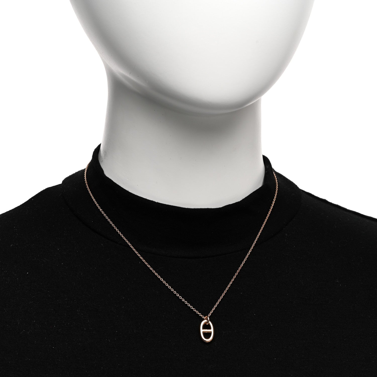 Hermes 18K Rose Gold PM Farandole Pendant Necklace 2 of 6