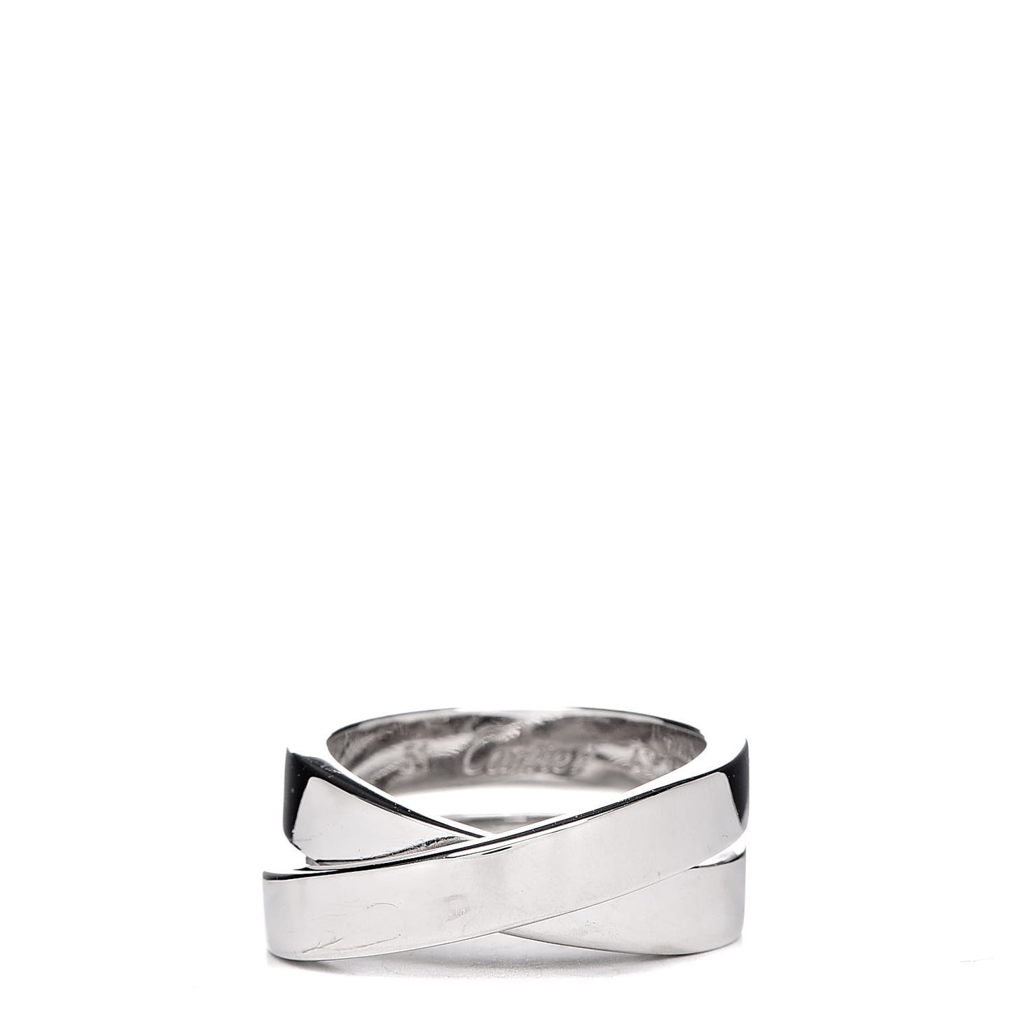 18K White Gold 9mm Paris Nouvelle Vague Ring 51 5.75