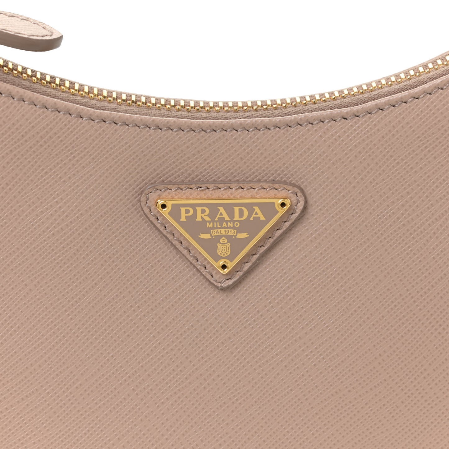 Saffiano Re-Edition 2005 Shoulder Bag Cammeo Beige