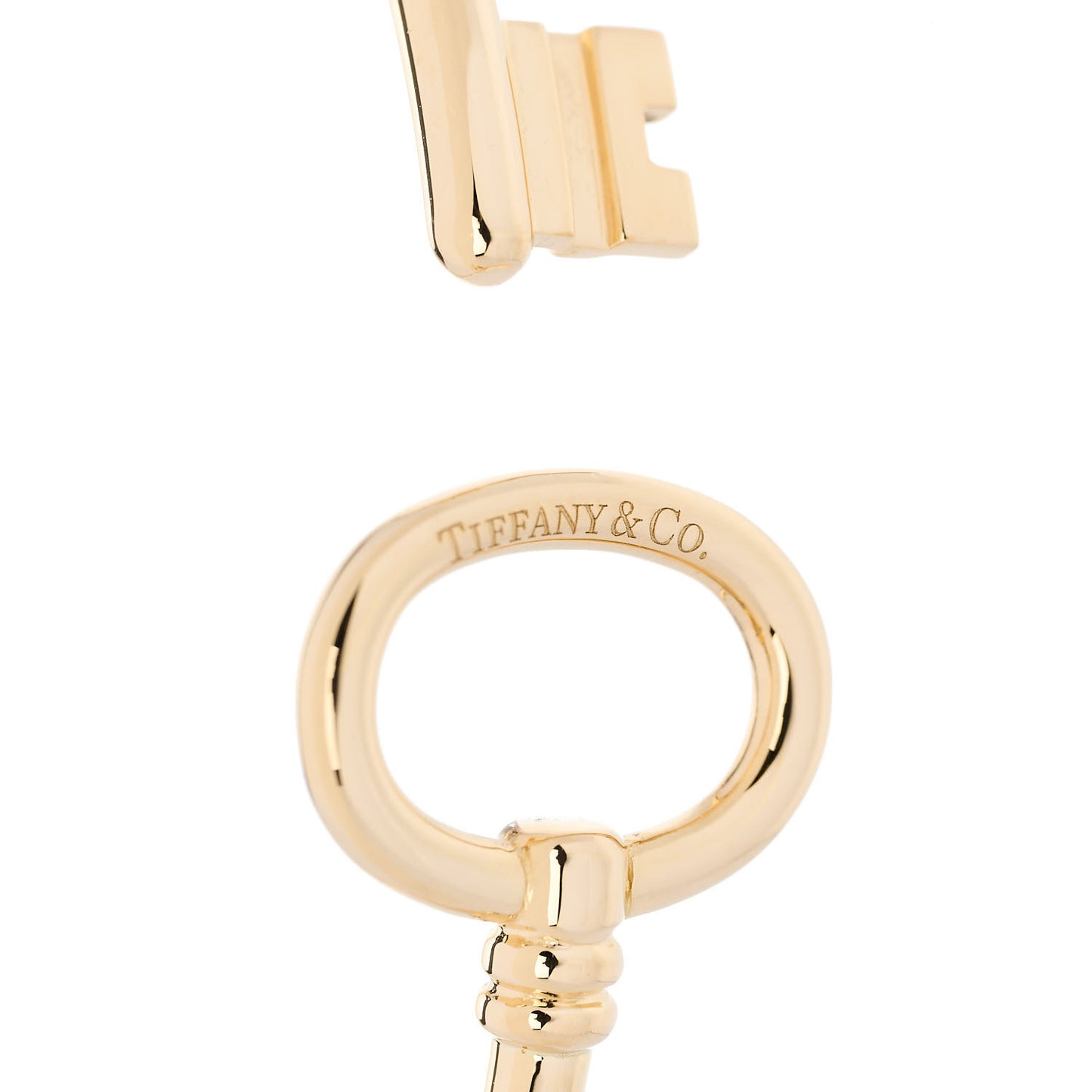 18K Yellow Gold Keys Wire Bracelet
