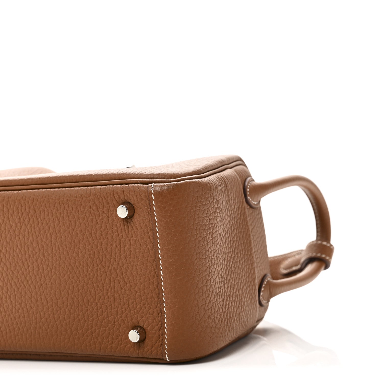 Hermes Taurillon Clemence Mini Lindy 20 Gold 10 of 11