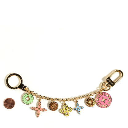 Louis Vuitton Enamel Looping Chain Key Ring Multicolor 2 of 7