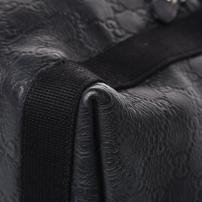 Gucci Guccissima Single Buckle Backpack Black 14 of 21