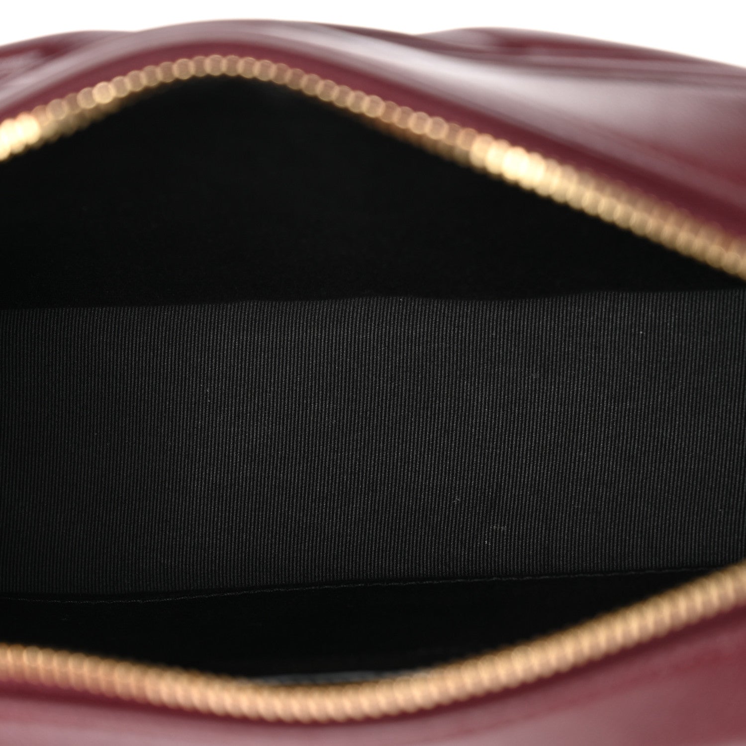 Saint Laurent Lambskin Chevron Quilted Medium Loulou Camera Bag  Rouge Cabernet 5 of 12