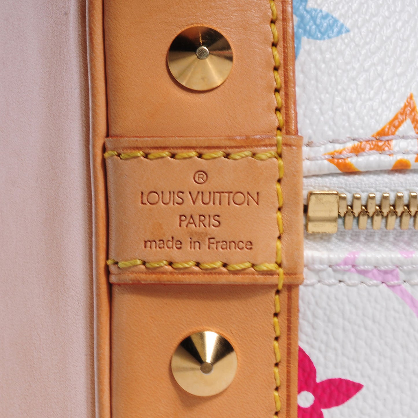 Monogram Multicolor Alma White