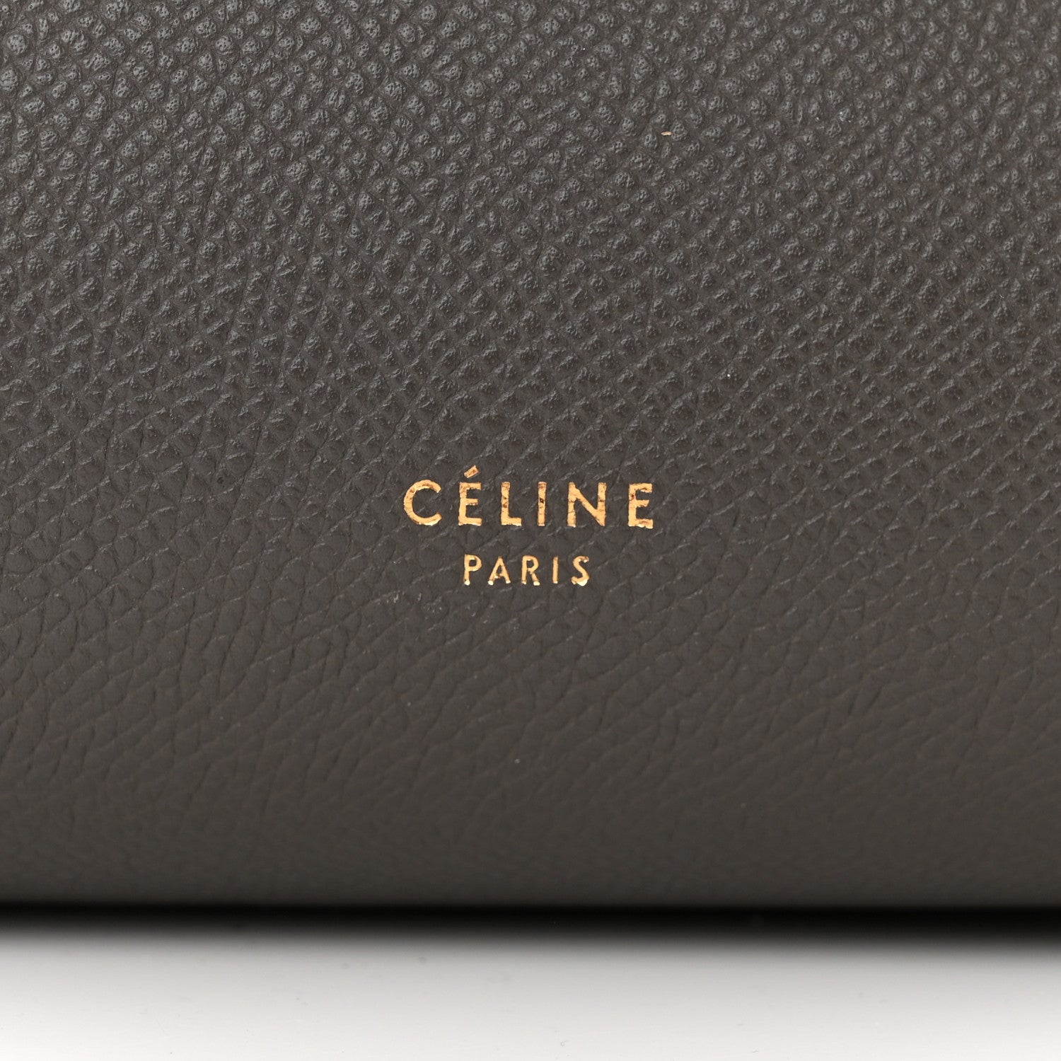 Celine Grained Calfskin Mini Belt Bag Grey 6 of 12