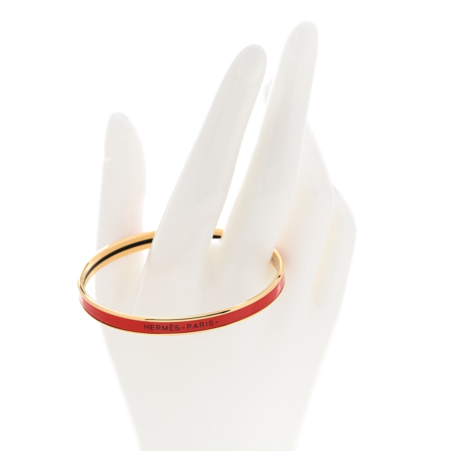 Enamel Extra Narrow Uni Bracelet 62 Rouge Jumping
