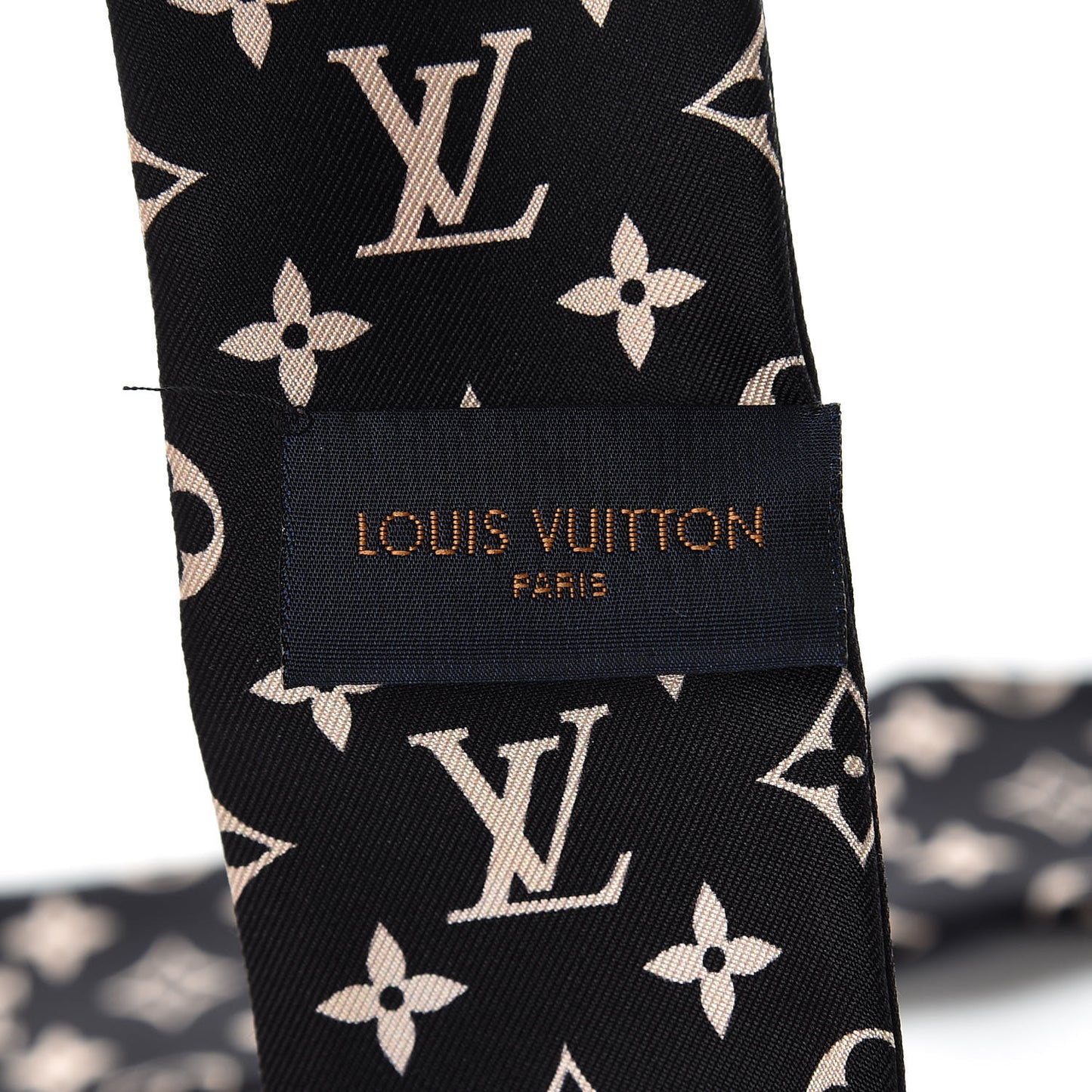 Silk Monogram Tribute To Noe BB Bandeau Black