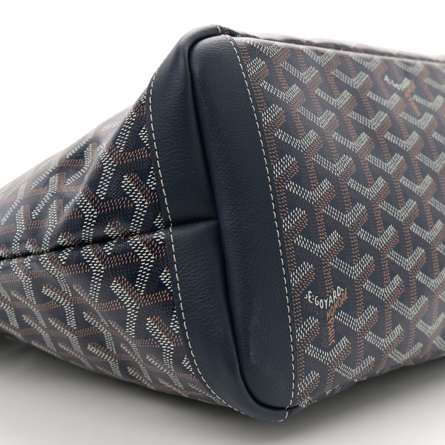 Goyard Goyardine Artois MM Navy 9 of 10