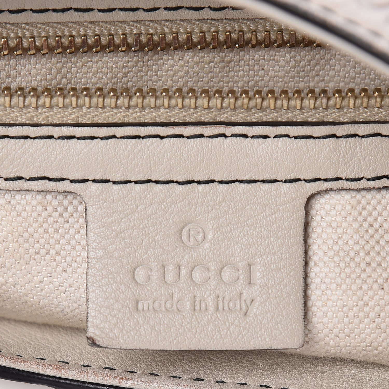 Gucci Guccissima Signature Medium Emily Hobo Mystic White 6 of 11