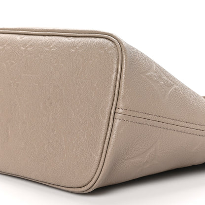 Louis Vuitton Empreinte Monogram Giant Neverfull MM Tourterelle 10 of 11