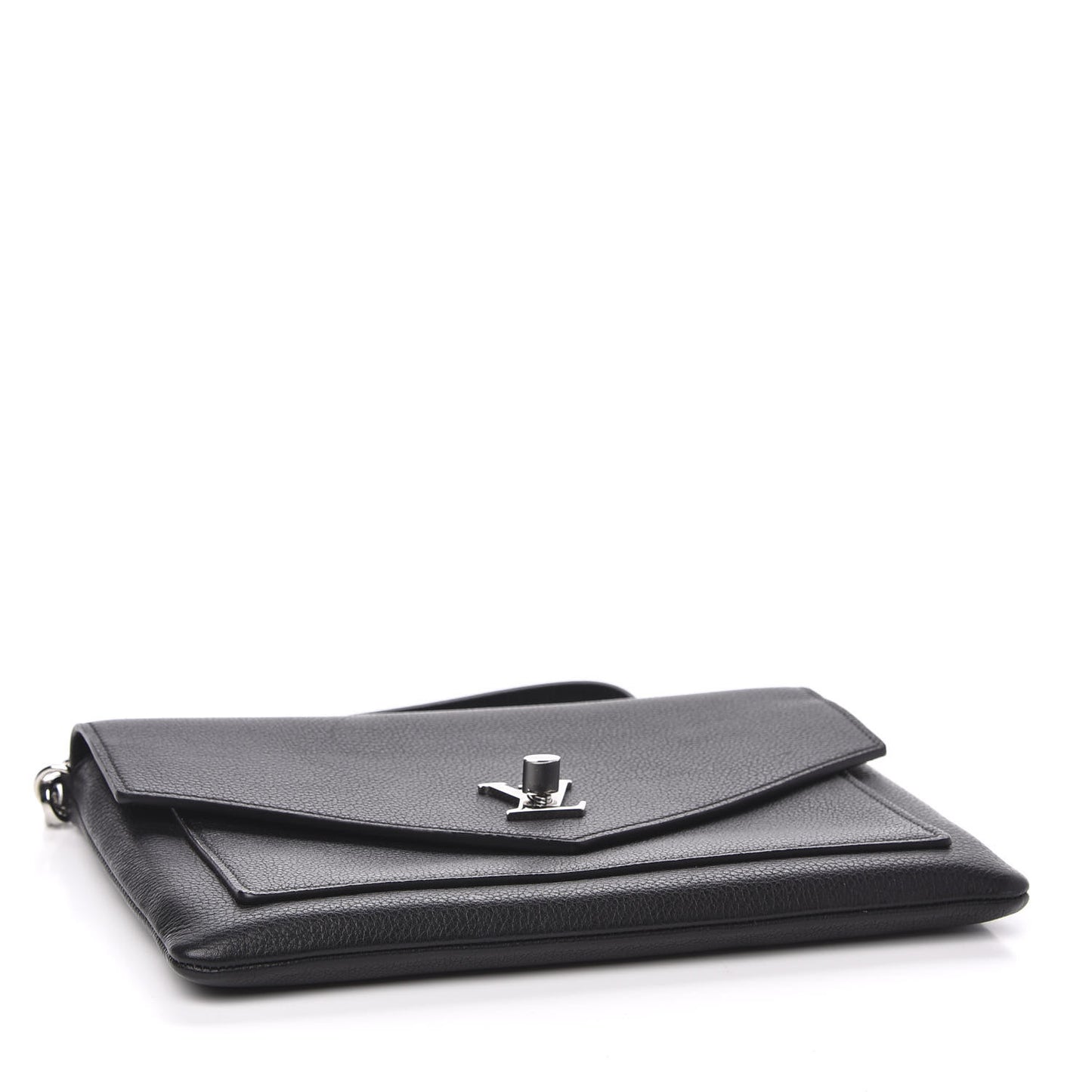 Soft Calfskin My Lockme Pochette Black