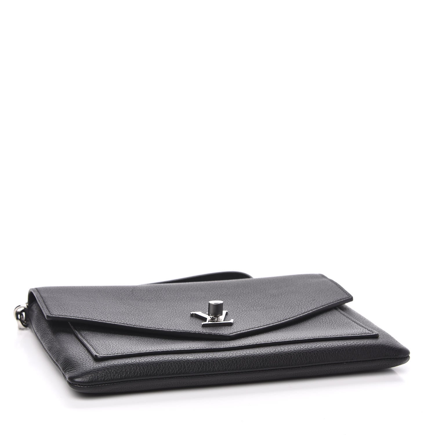 Louis Vuitton Soft Calfskin My Lockme Pochette Black 3 of 9